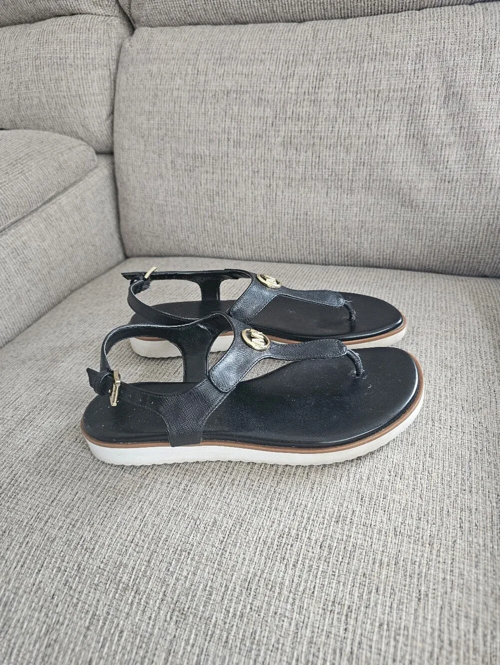 Michael Kors Judy Thong Slingback Sandals Size 6.5